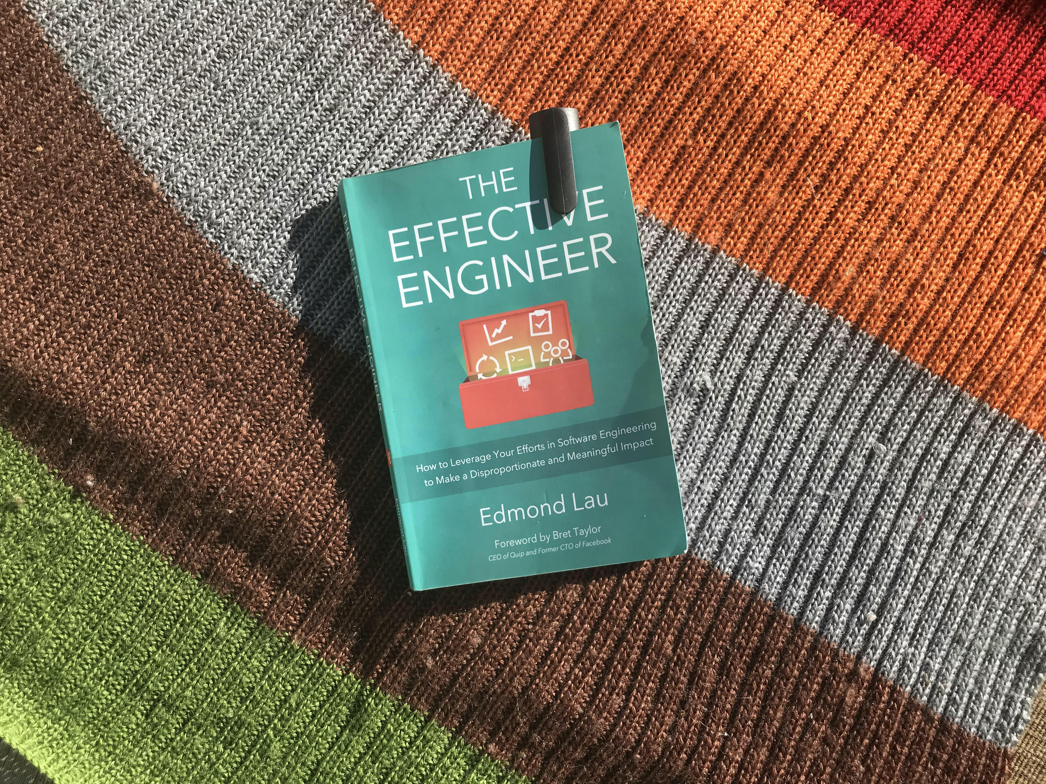 The Effective Engineer on my sunny balcony ☀️