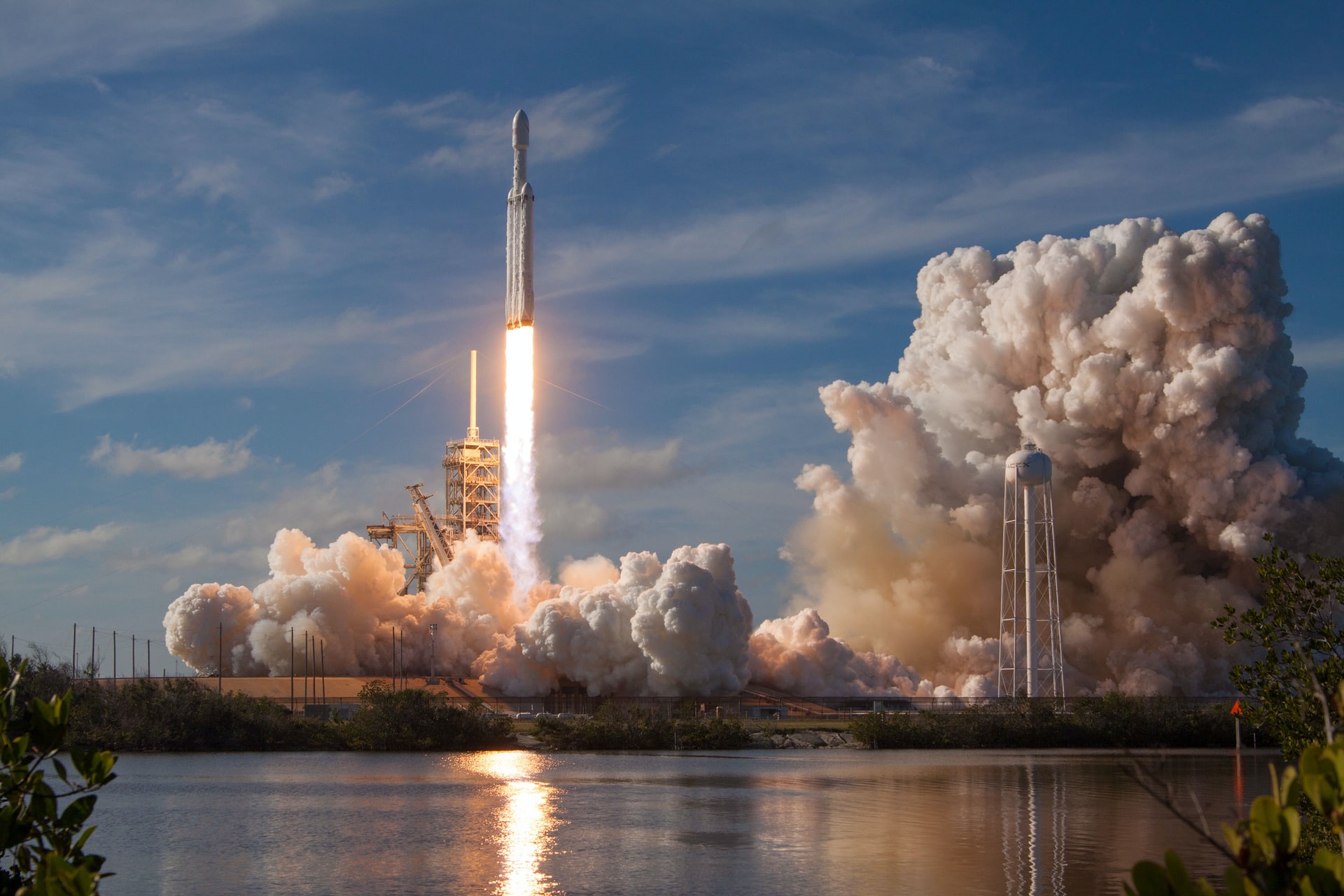Launching like a professional. Photo by @spacex on Unsplash.